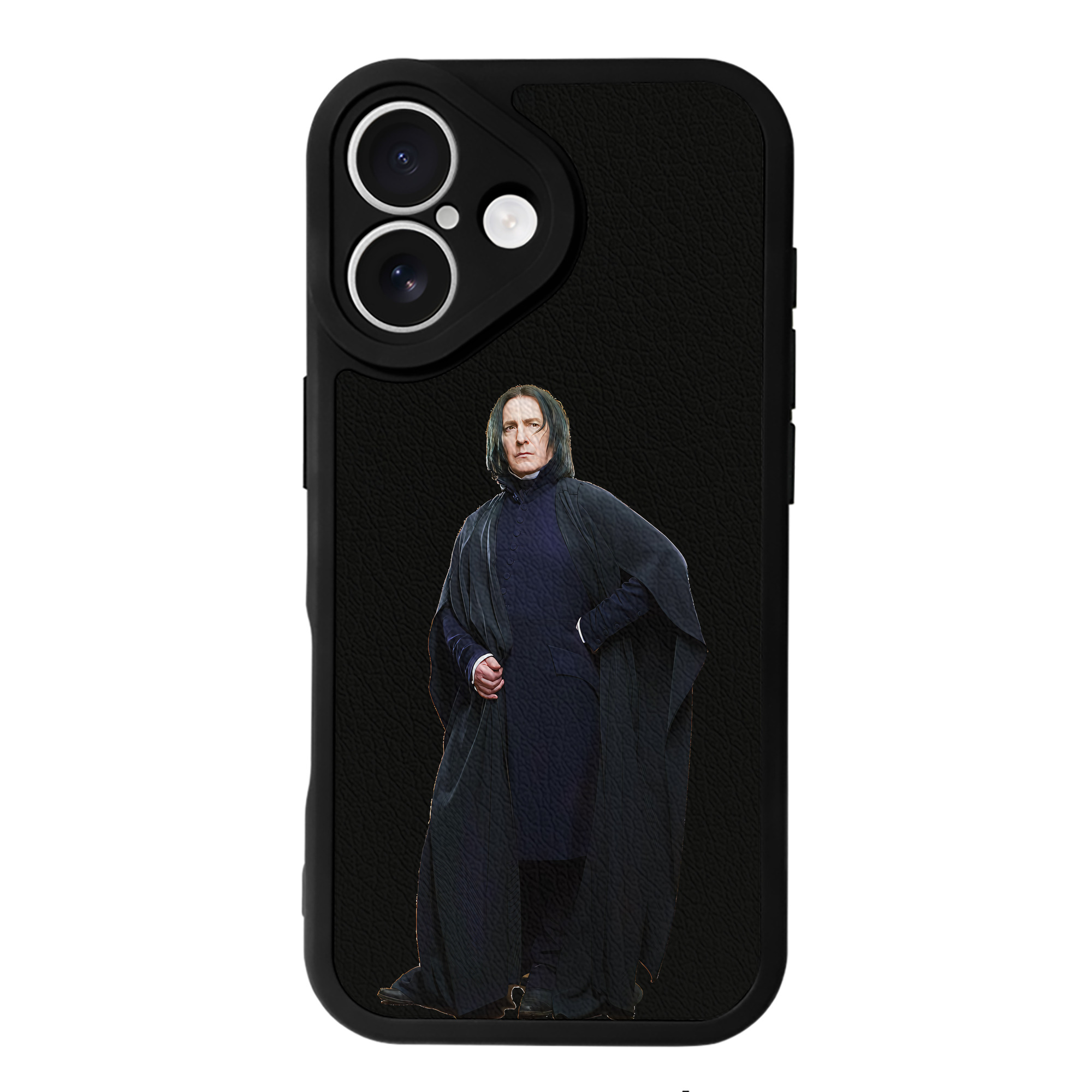 （画像用） Harry Potter ハリー・ポッターシリーズ 【iPhone 16シリーズ対応】シリコンスマホケース（レザー調） 材質：シリコン